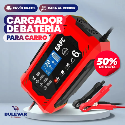 CARGADOR DE BATERÍA PARA CARRO + [ENVÍO GRATIS Y PAGA AL RECIBIR]