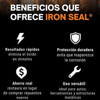 Iron Seal Reparacion - Elimina y previene el óxido.