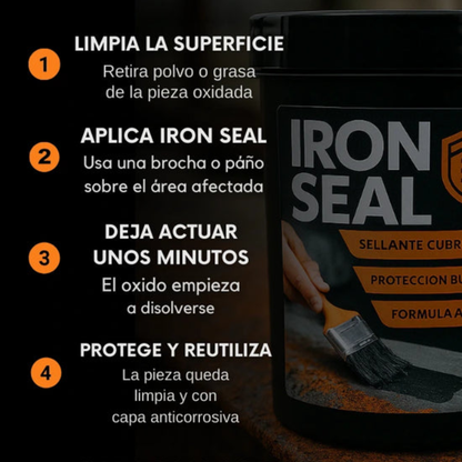 Iron Seal Reparacion - Elimina y previene el óxido.