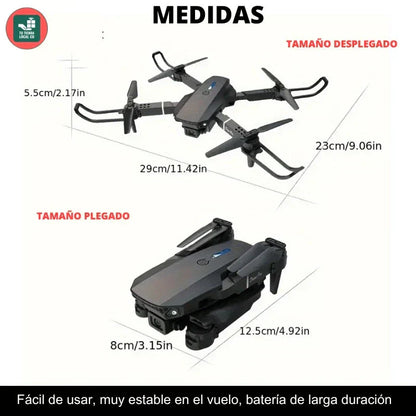 NUEVO DRONE W8 PRO MAX 2025 CON INTELIGENCIA ARTIFICIAL + ESTUCHE DE REGALO.