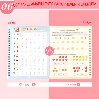 KIT DE CALIGRAFIA MAGIC X4 CON ENVÍO GRATIS Y PAGA AL RECIBIR